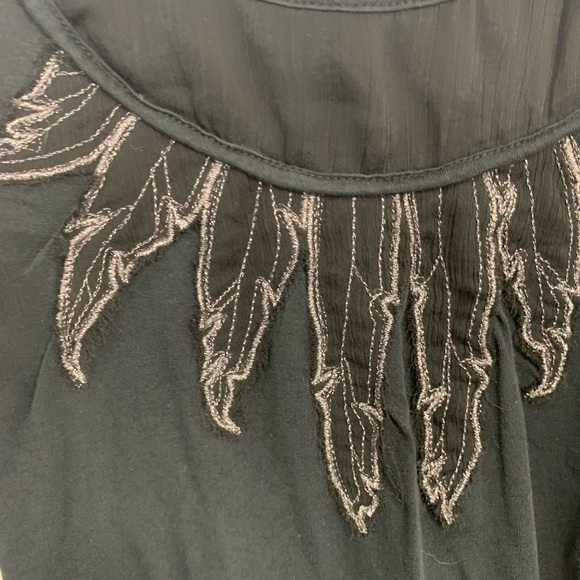 Anthropologie Silence & Noise Black Cami T… - Picture 3 of 6